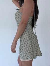 Emilie Plaid Dress
