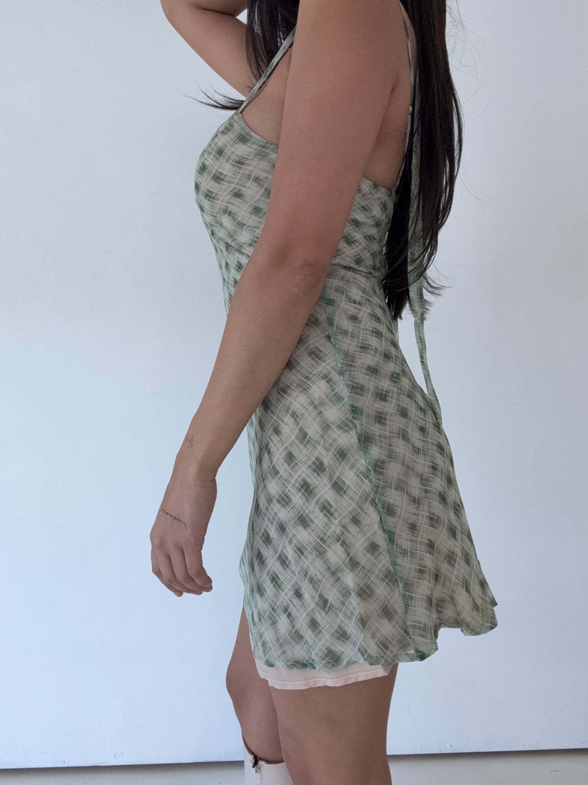 Emilie Plaid Dress